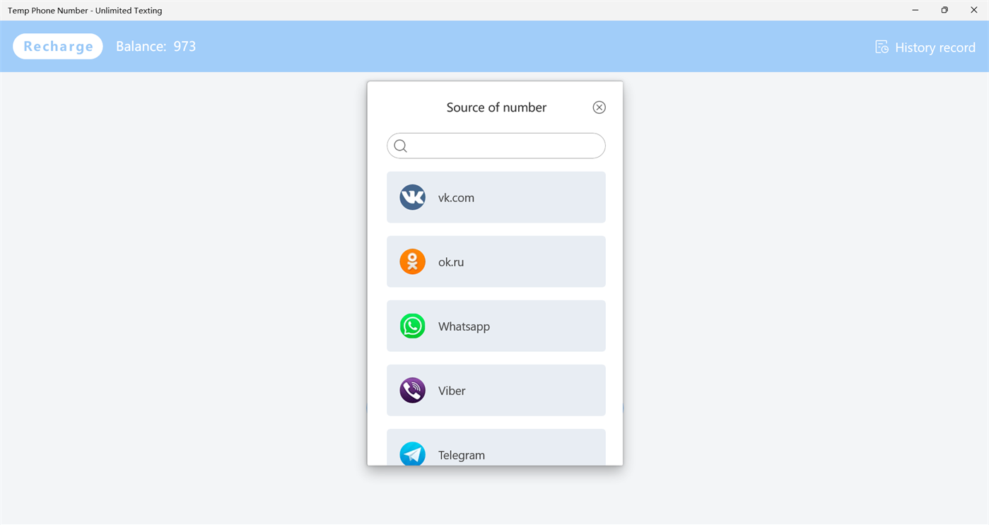 #7. Temp Phone Number - Unlimited Texting (Windows) 作者: SecurityDevelopment