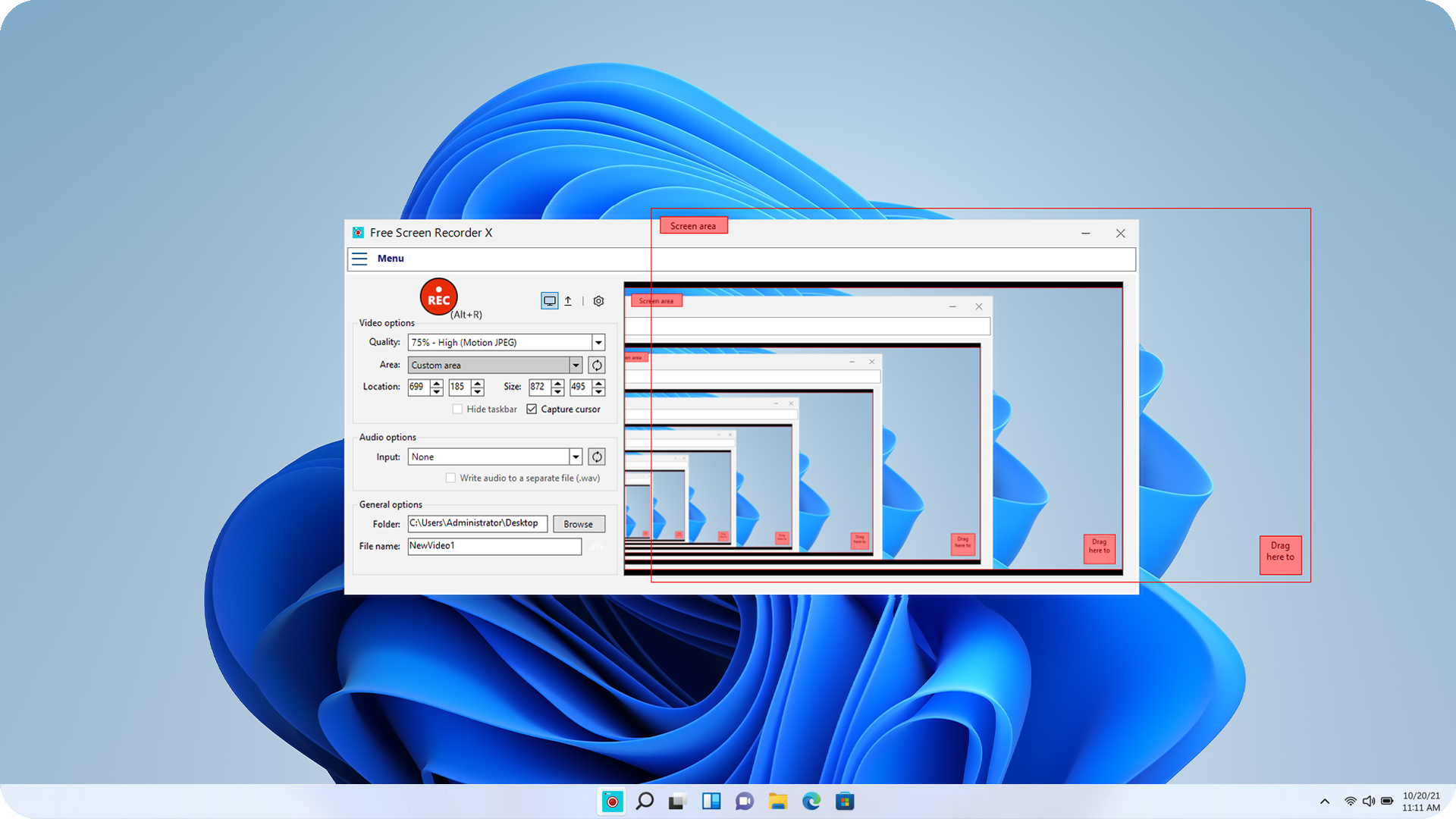 Free Screen Recorder X - Free download and install on Windows | Microsoft  Store