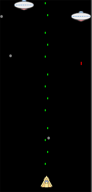 #2. Spaceship Wars! (Windows) By: MthreeJohnnyK