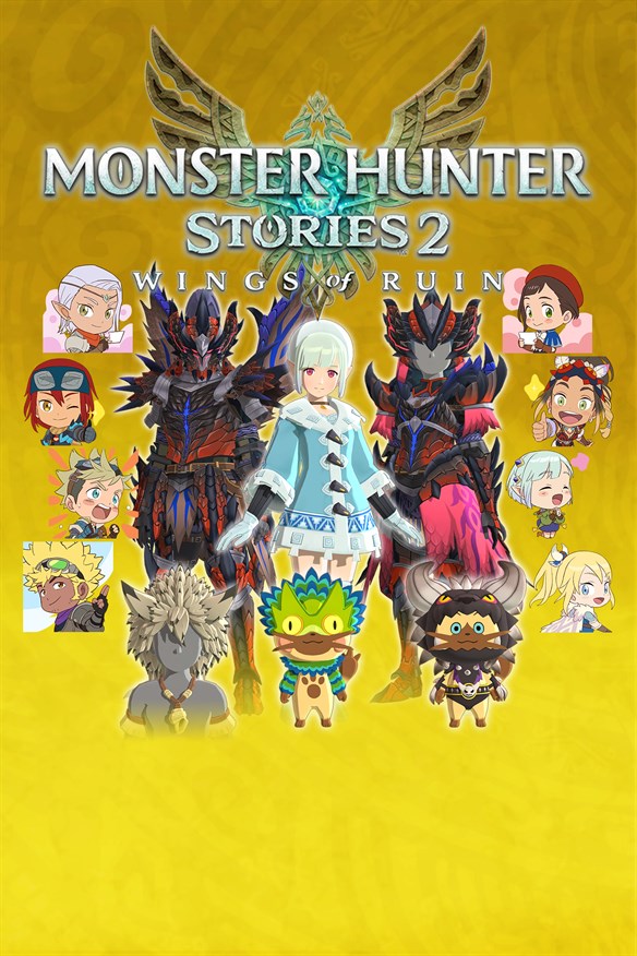 Monster Hunter Stories 2: Wings of Ruin Deluxe Kit Xbox Series X|S and Xbox One cover art