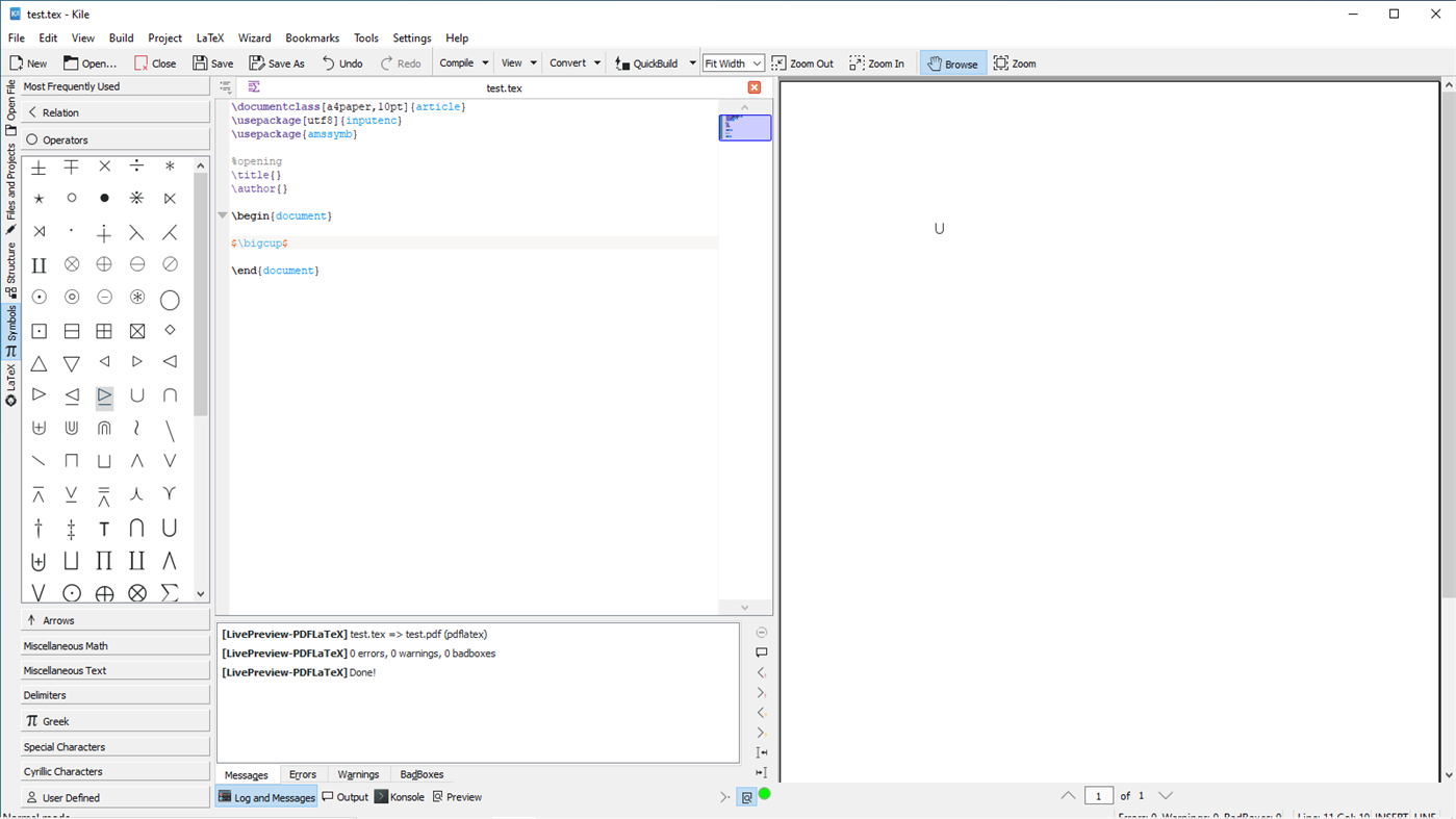 #2. Kile (Windows) 由: KDE e.V.