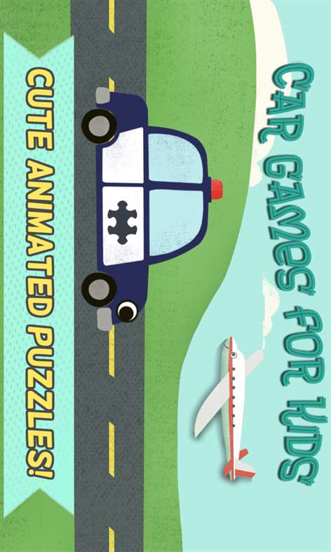 Car Games for Kids: Vehicle Jigsaw Puzzles Free Screenshots 1