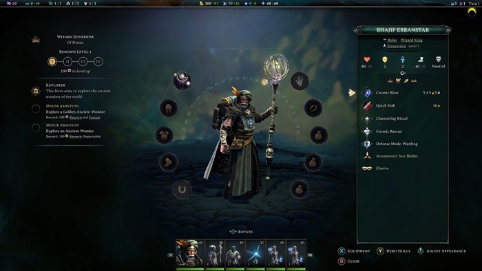 Age of Wonders 4: Cosmic Wanderer — скриншот 1