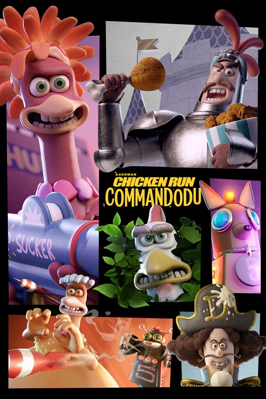 Capture de boîte de Chicken Run: Commandodu