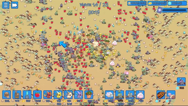 MILKY WAY TD SURVIVORS AUTOBATTLER screenshot