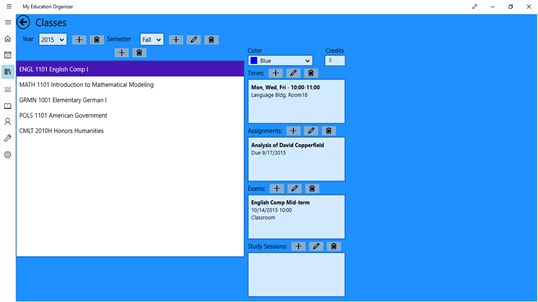 My Education Organizer screenshot 3