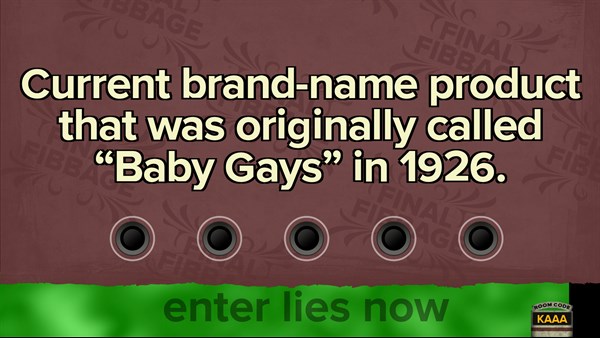 Fibbage: The Hilarious Bluffing Party Game — 9