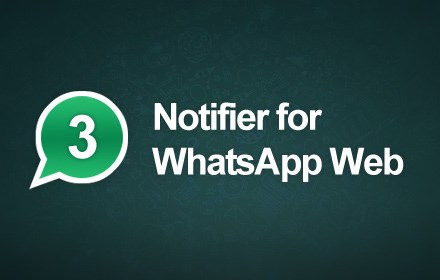 Notifier for WhatsApp Web small promo image