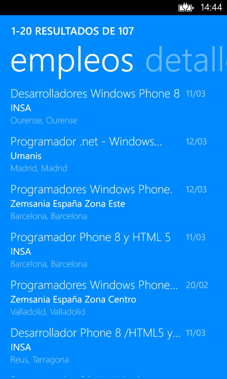 Captura 5 Busca empleo windows