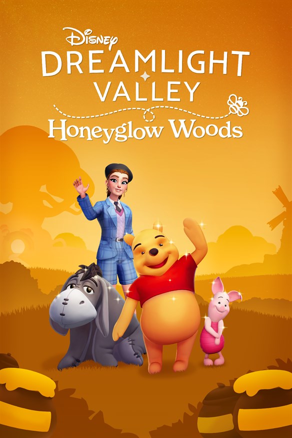 Disney Dreamlight Valley: Honeyglow Woods Xbox Series X|S and Xbox One cover art