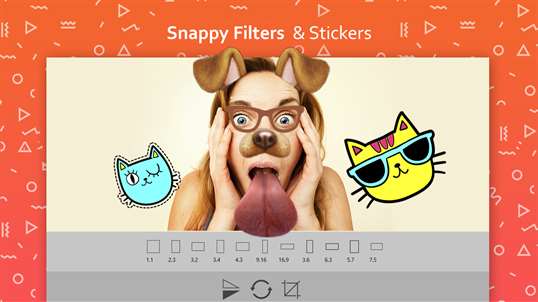 Funny Face Camera - Cool Lenses & Stickers screenshot 1