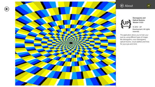 Stereograms and optical illusions screenshot 4