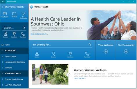 My Premier Health Screenshots 1