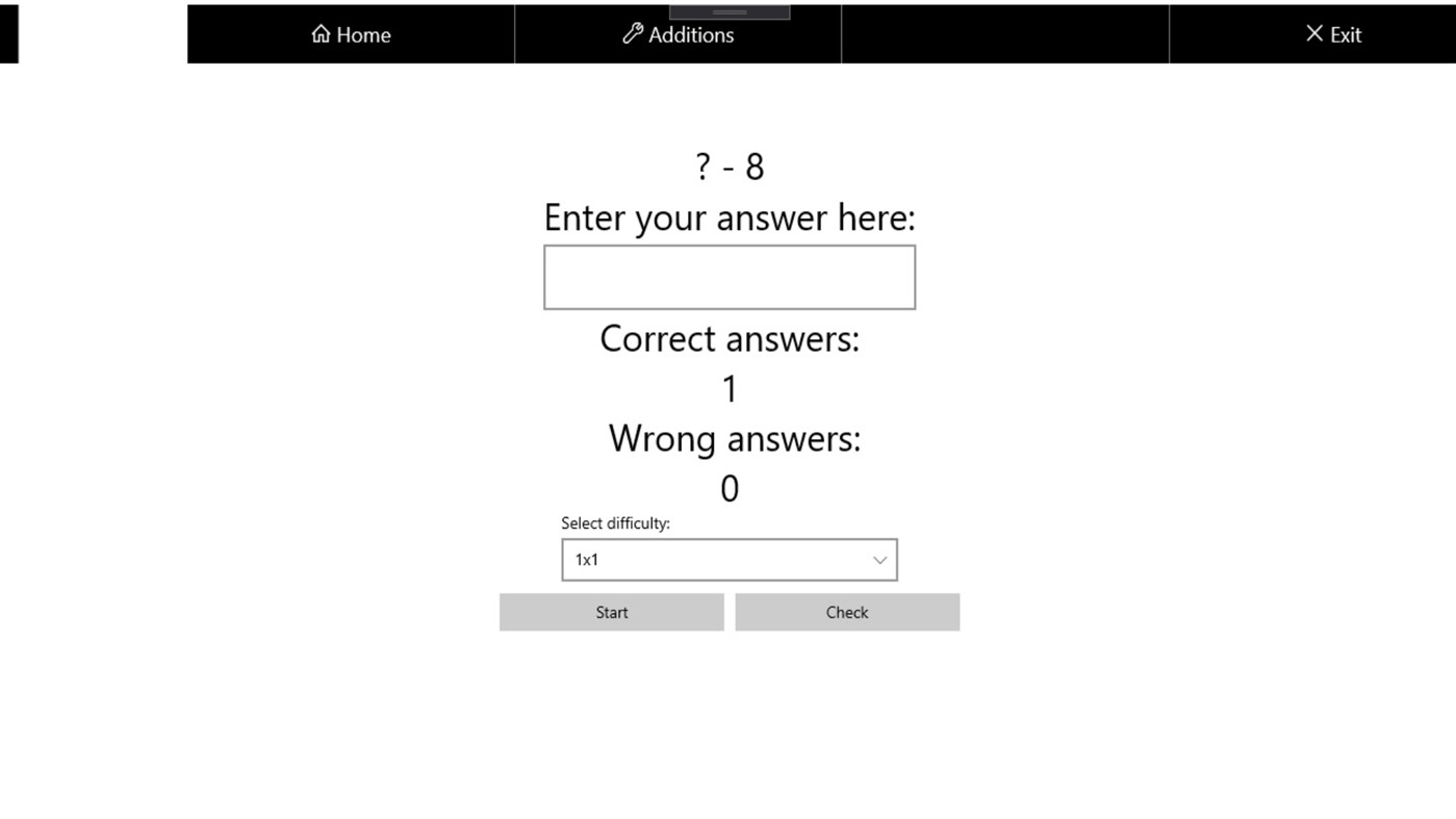 #7. Mental arithmetic Fast and easy (Windows) 由: Ivan Bondaruk