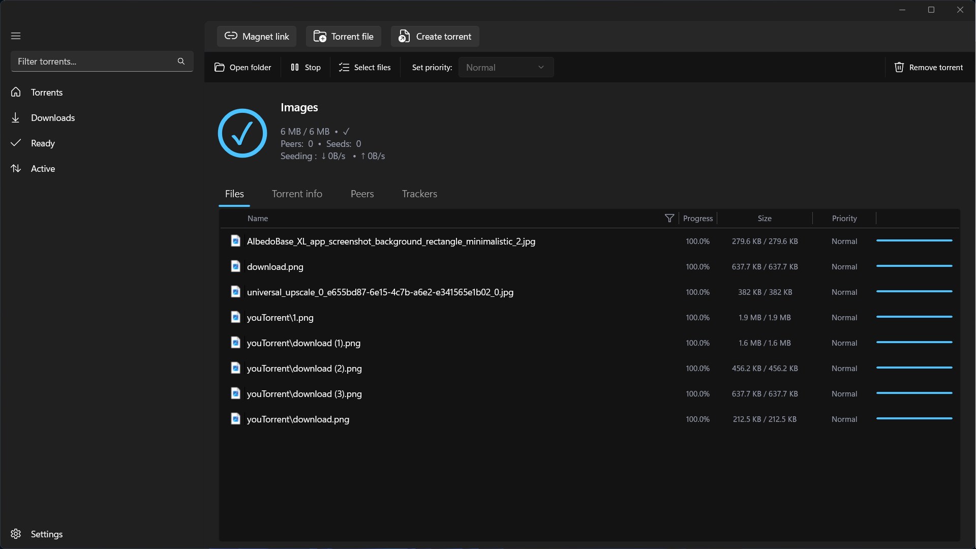 youTorrent screenshot