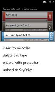 Tape Recorder screenshot 3