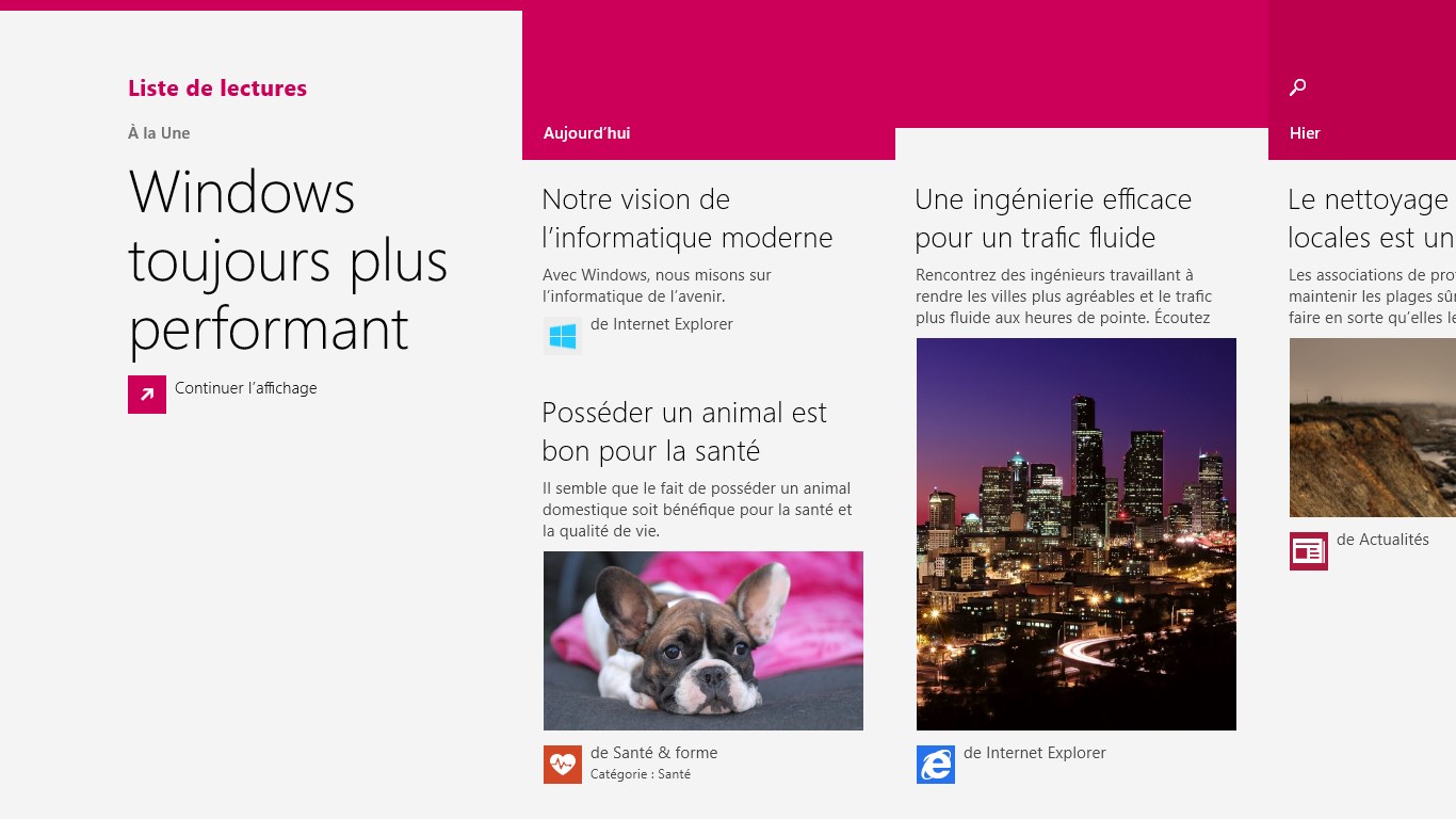 déplacer des éléments de l’application liste de lectures vers microsoft edge