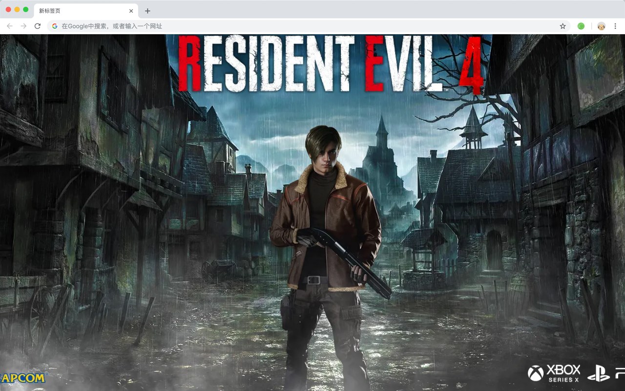 Resident Evil 4 Remake主题壁纸HD标签页