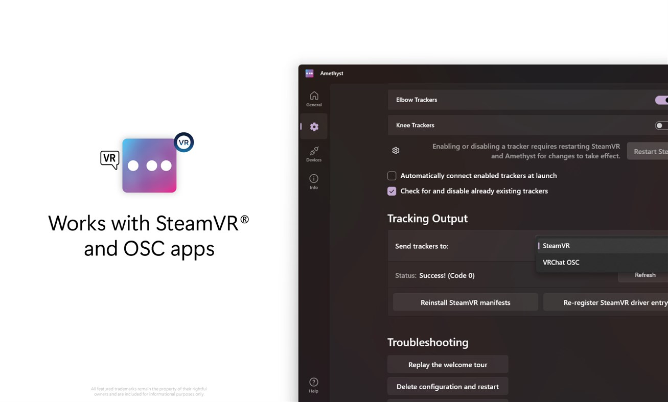 #3. Amethyst - Open Source Body Tracking (Windows) 게시자: K2VR Team
