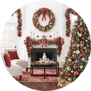 Christmas Decorations Wallpaper New Tab icon