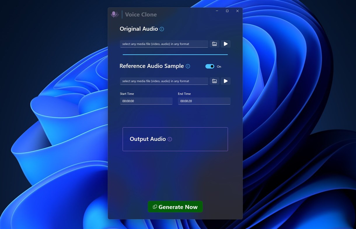 #1. AI Voice Clone (Windows) By: parmata