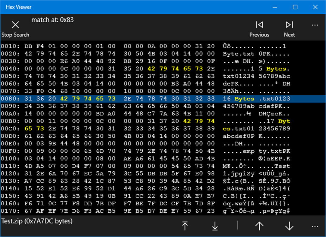 #4. 0x Hex Viewer (Windows) Por: Michael Gültig