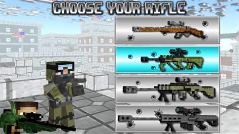 American Block Sniper Survival Screenshots 1
