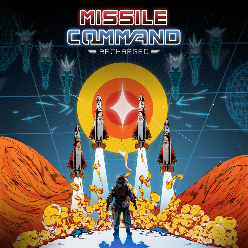 Missile Command: Recharged cover art (full size)