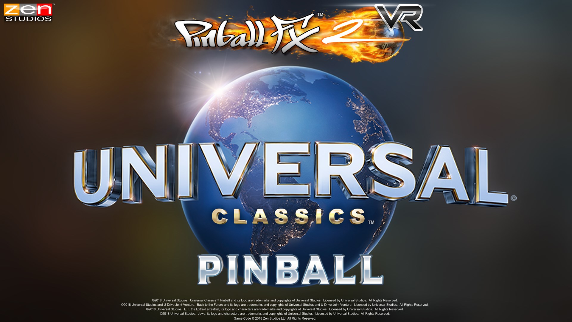 Pinball FX2 VR Universal Classics™ Pinball Download and play