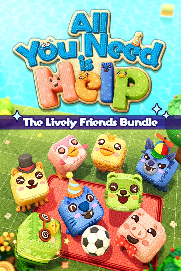 All You Need is Help Lively Friends Bundle Xbox Series X|S and Xbox One cover art