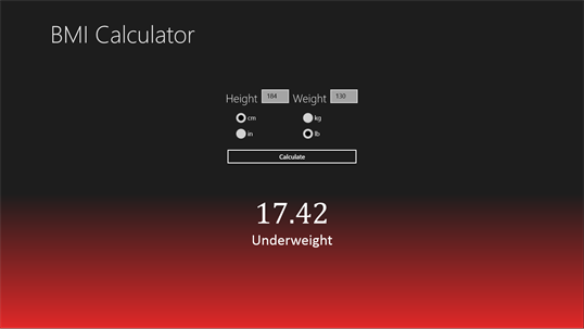 BMI Calculator Plus screenshot 3