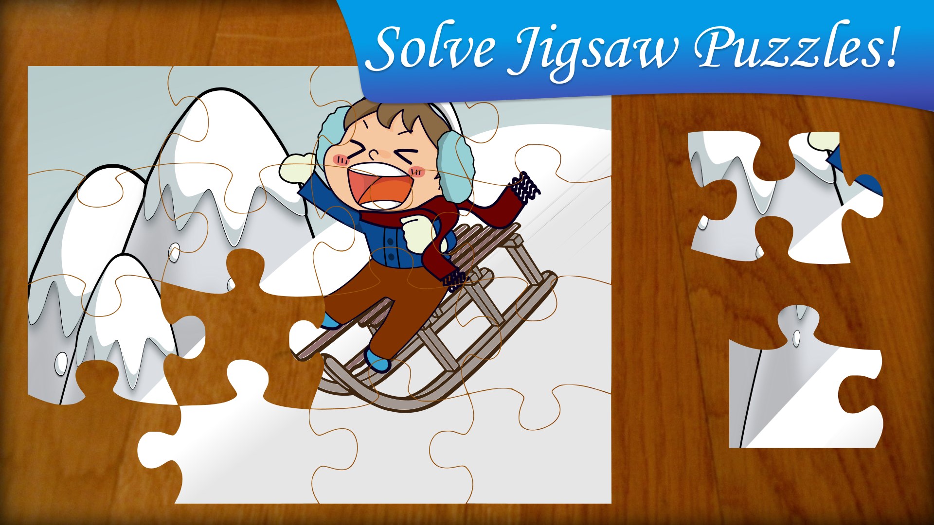 How do you store children's jigsaw puzzles?