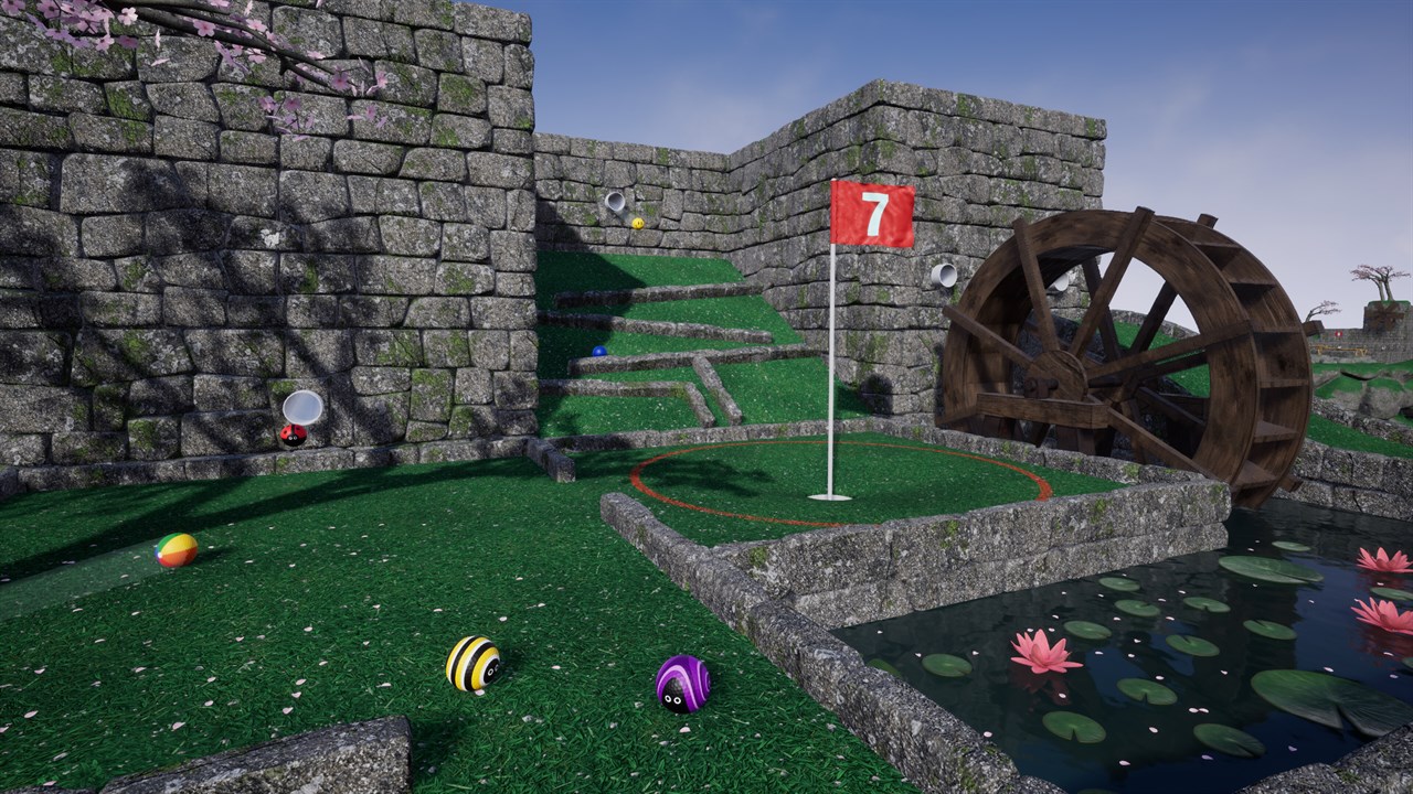 Golfing in Aether screenshot 1