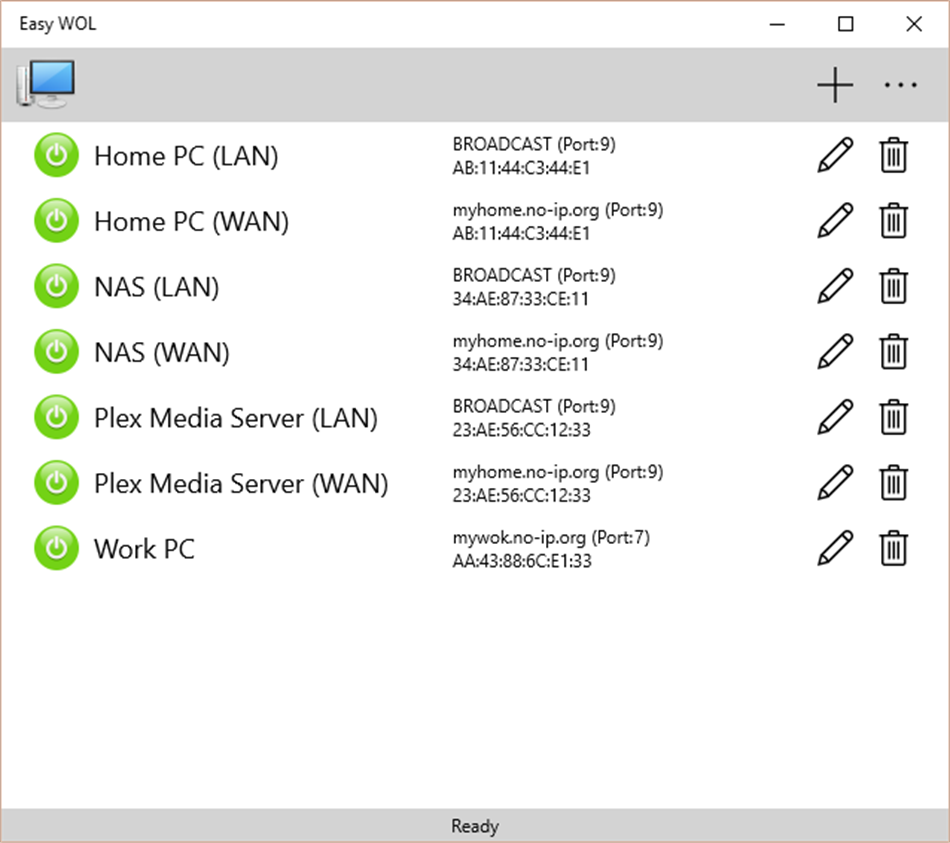 Easy WOL (Wake on LAN) (Windows) Ved: Arunas Adomaitis