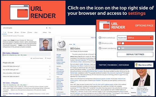 URL Render - Browse Search Results Without New Tabs