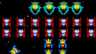 galaga arcade machine