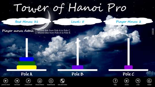 Tower of Hanoi Pro screenshot 8