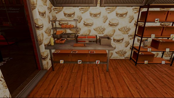 Corner Kitchen Fast Food Simulator screenshot