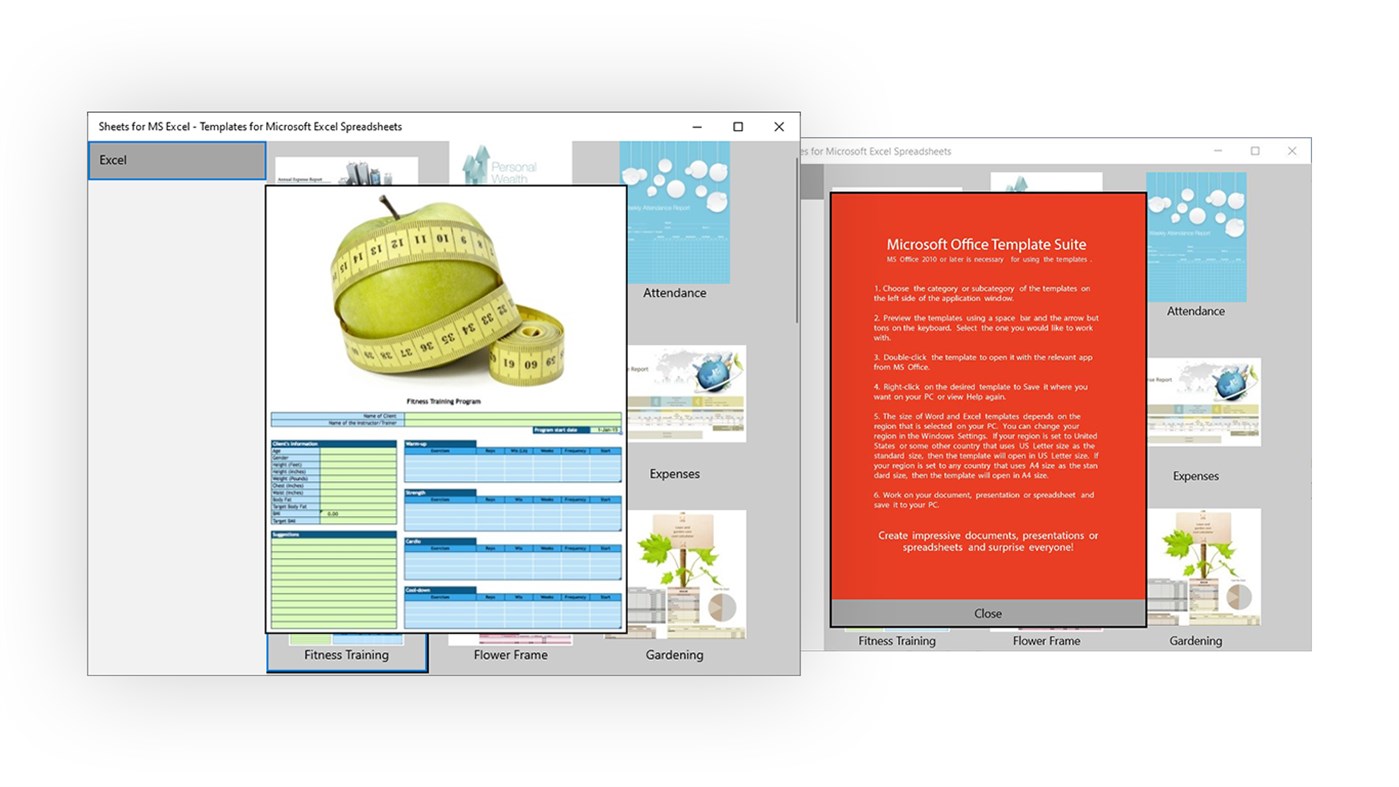 #2. Sheets for Excel (Windows) 由: Montibus
