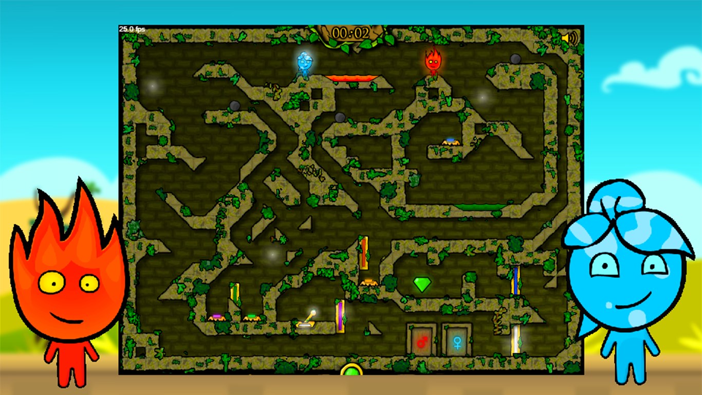 Get 2 Player Game Fire And Water Microsoft Store