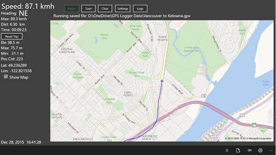 GPS-GPX Logger Pro screenshot 6