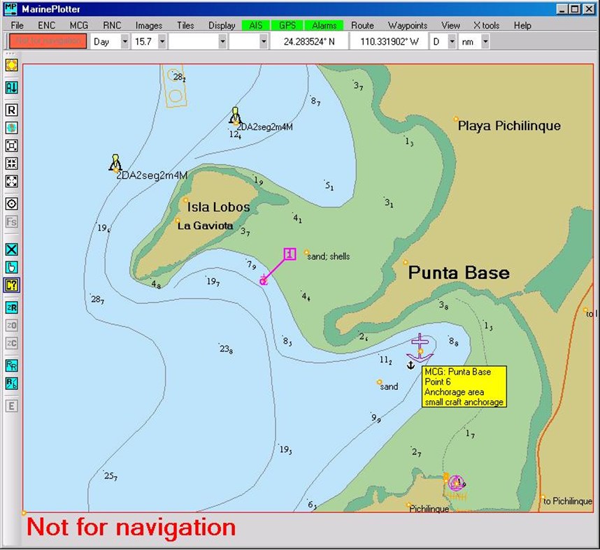 #4. MarinePlotter (Windows) De: DJM Questor Software