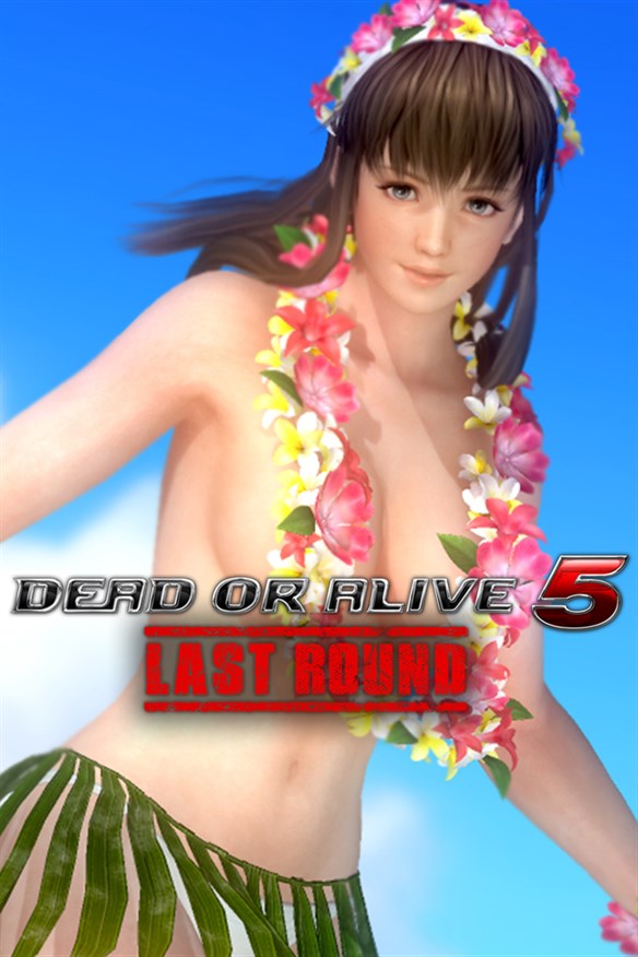 DOA5LR Aloha Hitomi Costume Xbox Series X|S and Xbox One cover art