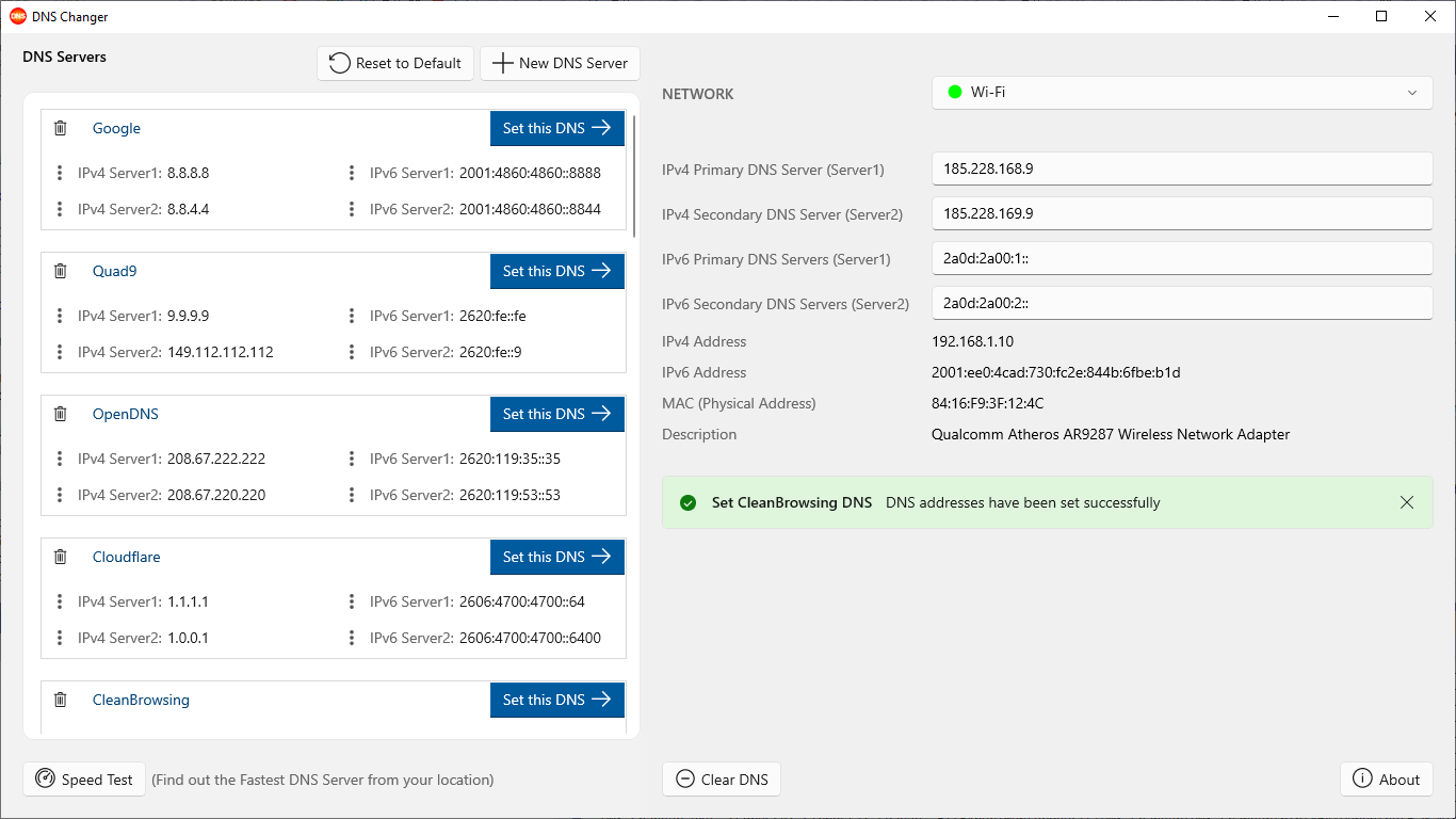 DNS Changer — бесплатно скачайте и установите в Windows | Microsoft Store