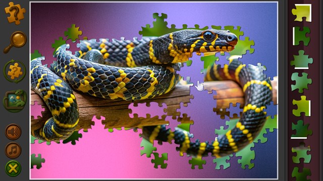 Snake Jigsaw Puzzle for PC & XBOX screenshot 3