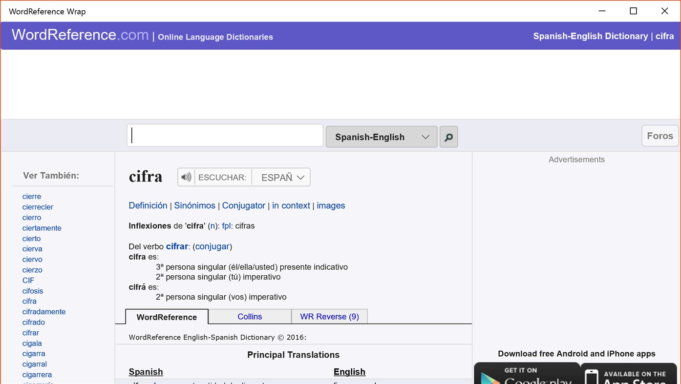 #2. WordReference Wrap (Windows) Ved: FelixWong.com
