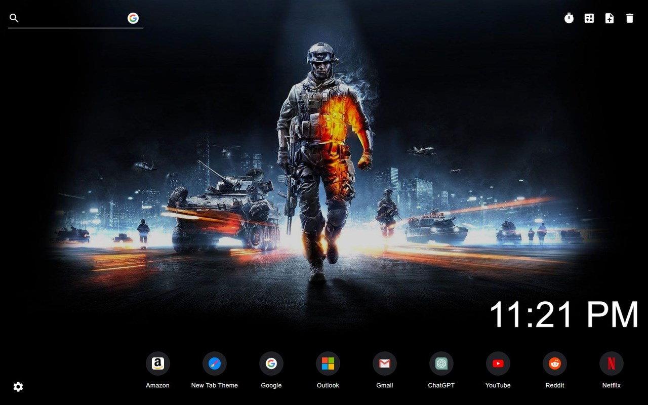 Battlefield Wallpapers New Tab