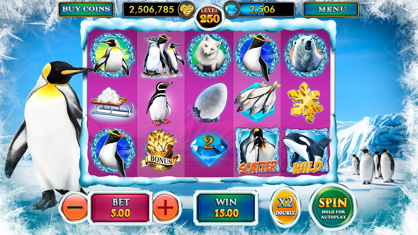 Slots gratis para diversao Penguin Style