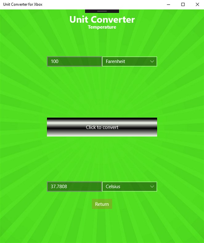 #2. Unit Converter for Xbox (Windows) 由: Albert Sierra
