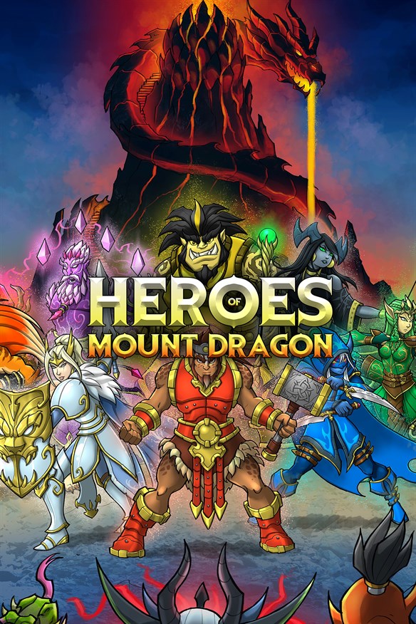 Heroes of Mount Dragon Xbox Series X|S and Xbox One cover art